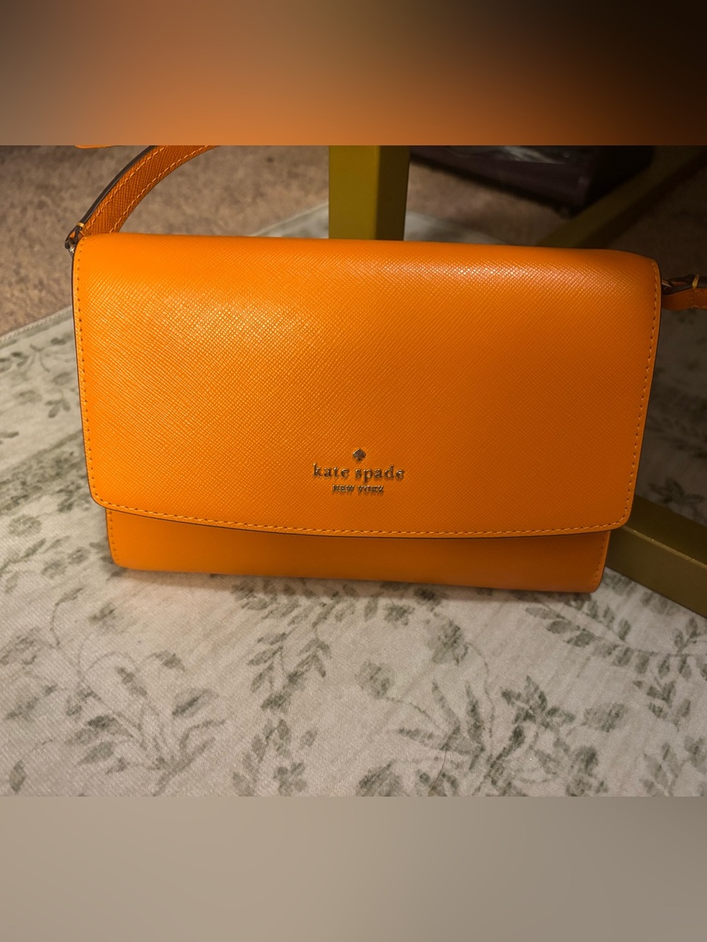 kate spade Orange Leather Crossbody